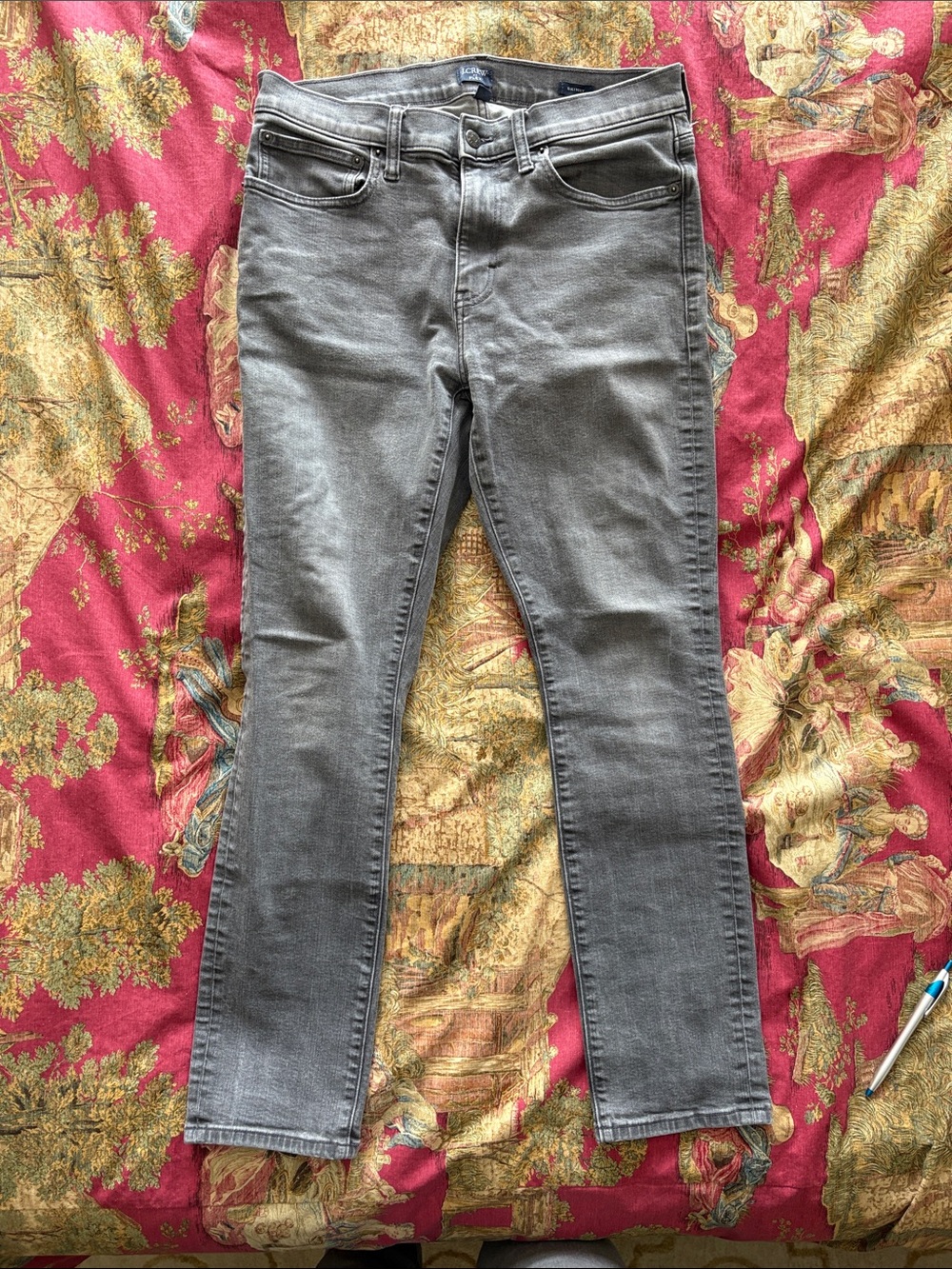 J. Crew Flex Men's Gray Skinny Jeans
